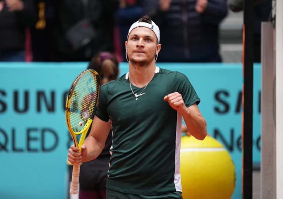 O sérvio Miomir Kecmanovic no Masters 1000 de Madri (Arquivo)