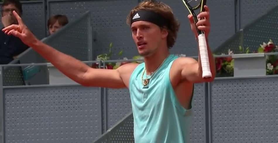 Atual campeão, Zverev vira contra Cilic e vai às oitavas em Madri
