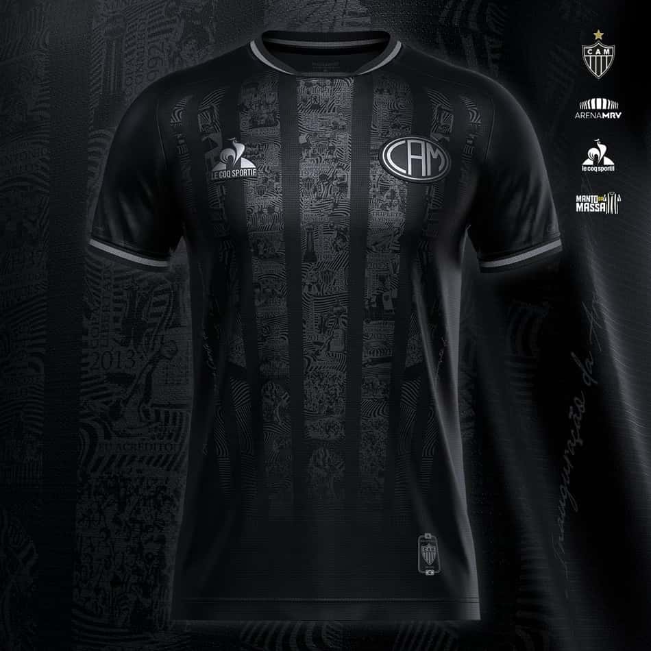 Atlético-MG anuncia camisa vencedora do Manto da Massa 2022