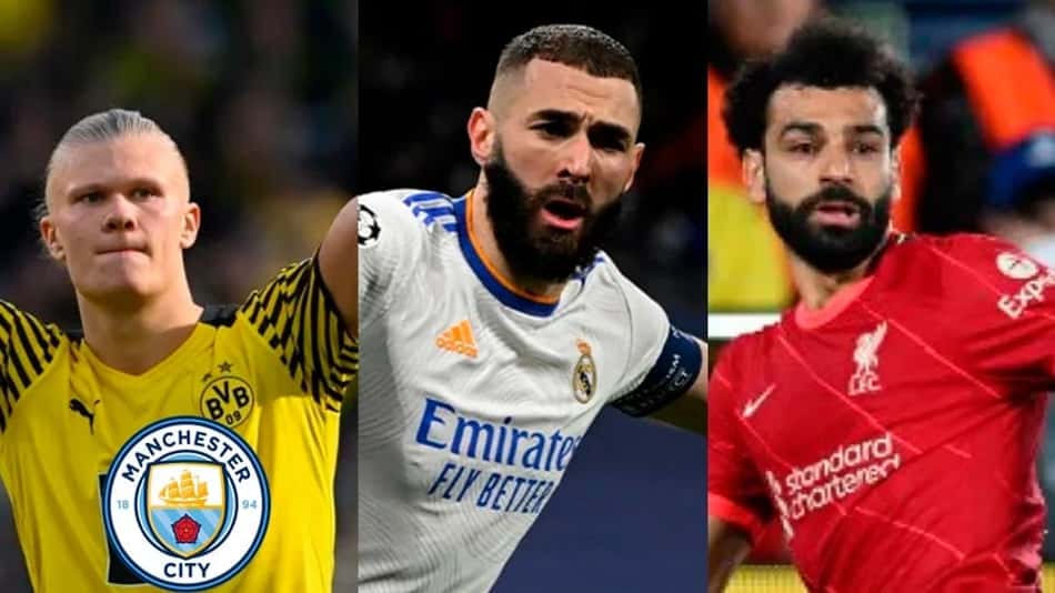 City confirma Haaland; veja o trio de ataque de 20 clubes europeus