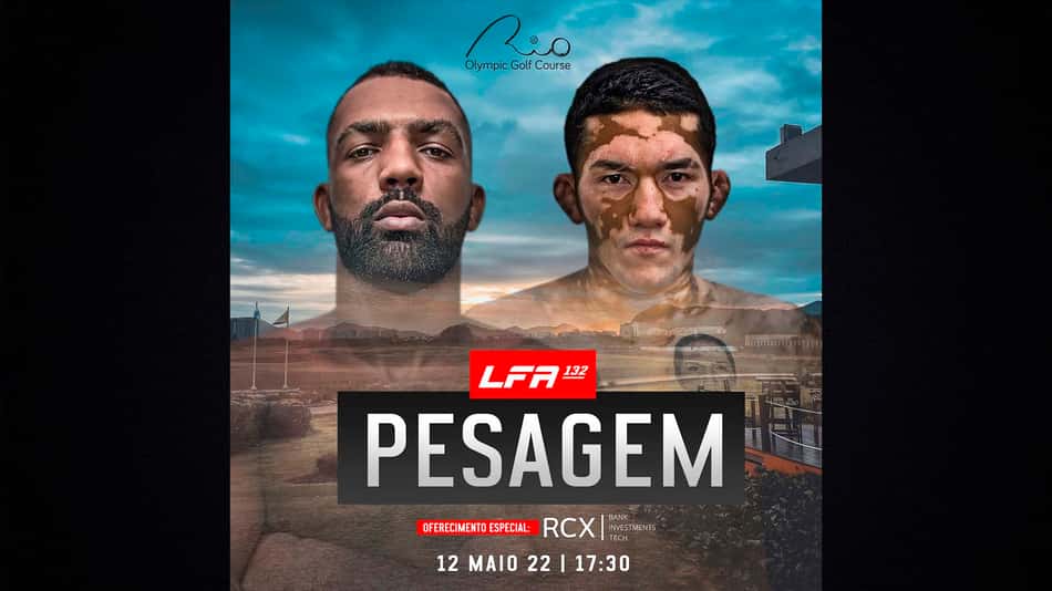 Pesagem do LFA 132 acontece nesta quinta no Campo Olímpico de Golfe
