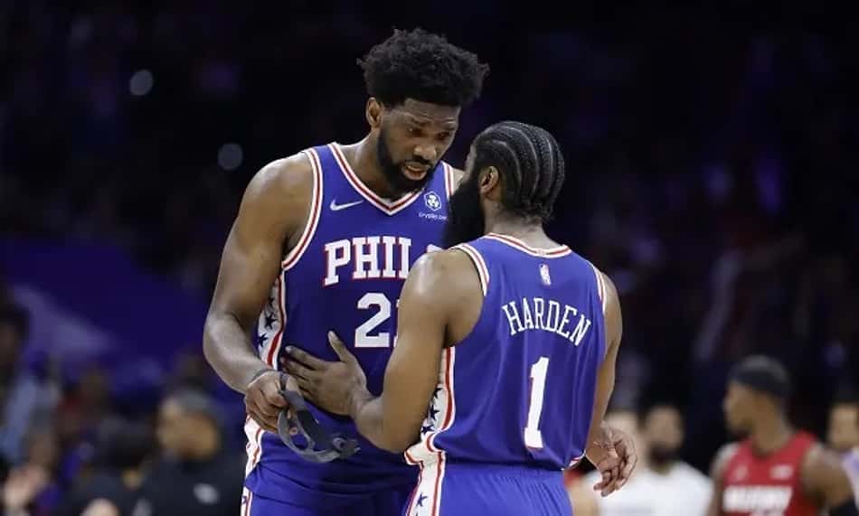 Joel Embiid: "Harden do Sixers não é o mesmo jogador do Rockets"