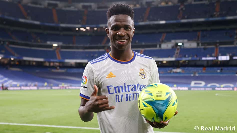 Real Madrid planeja renovar com Vinícius Júnior até 2028