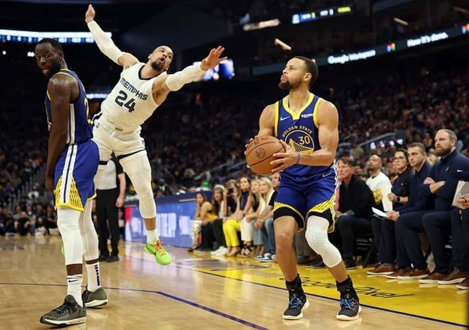 Stephen Curry: "Dillon Brooks disse muitas coisas doidas"