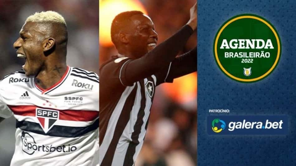 São Paulo x Cuiabá, Botafogo x Fortaleza… Saiba onde assistir aos jogos de domingo do Brasileirão