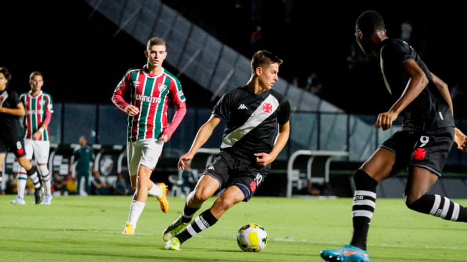 Rayan marca, e Vasco vence o Fluminense no primeiro jogo das quartas da Copa do Brasil sub-17