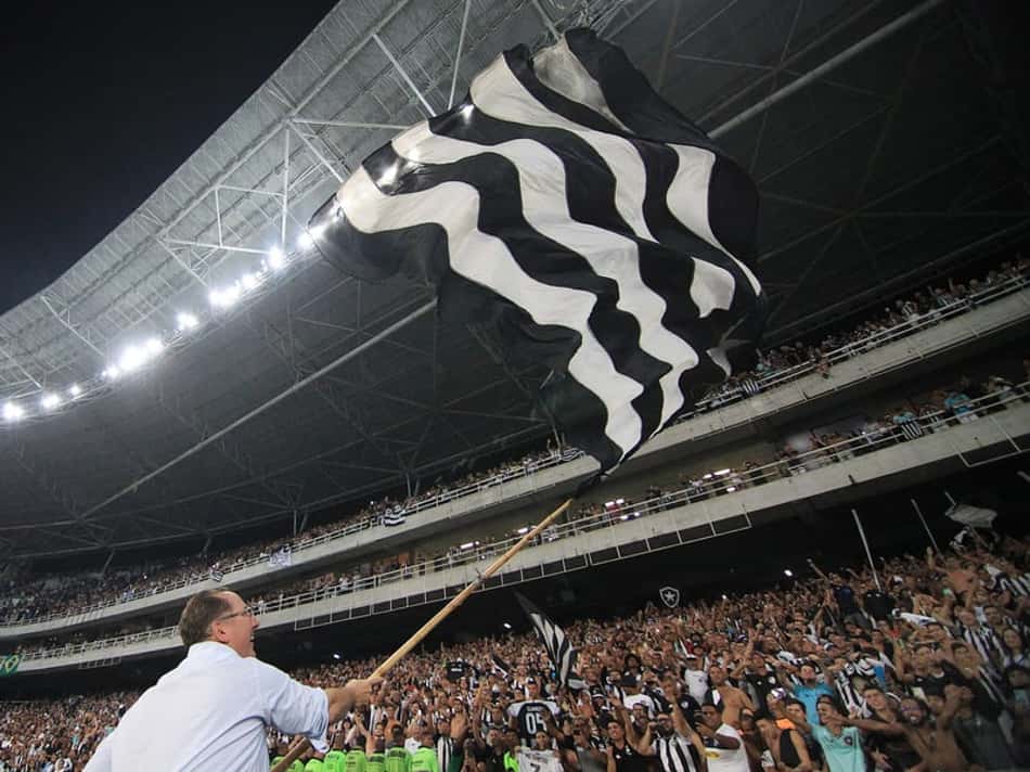Em sinergia com a torcida na era Textor, Botafogo tem a quarta maior média de público do Brasileirão