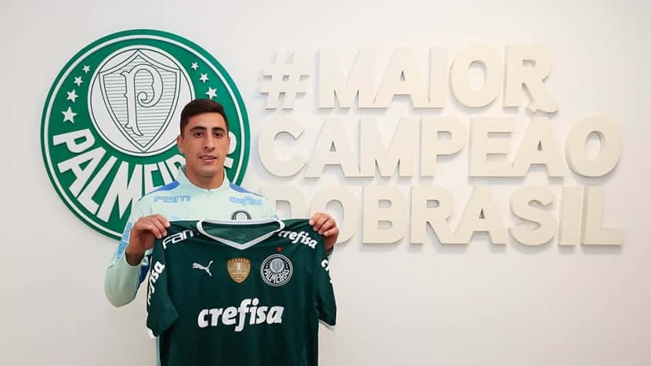 Palmeiras anuncia Miguel Merentiel, do Defensa y Justicia, para ser o 9