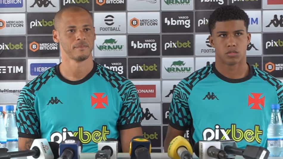 Anderson Conceição prega nova vitória do Vasco 'em qualquer campo'; Andrey é otimista sobre renovação