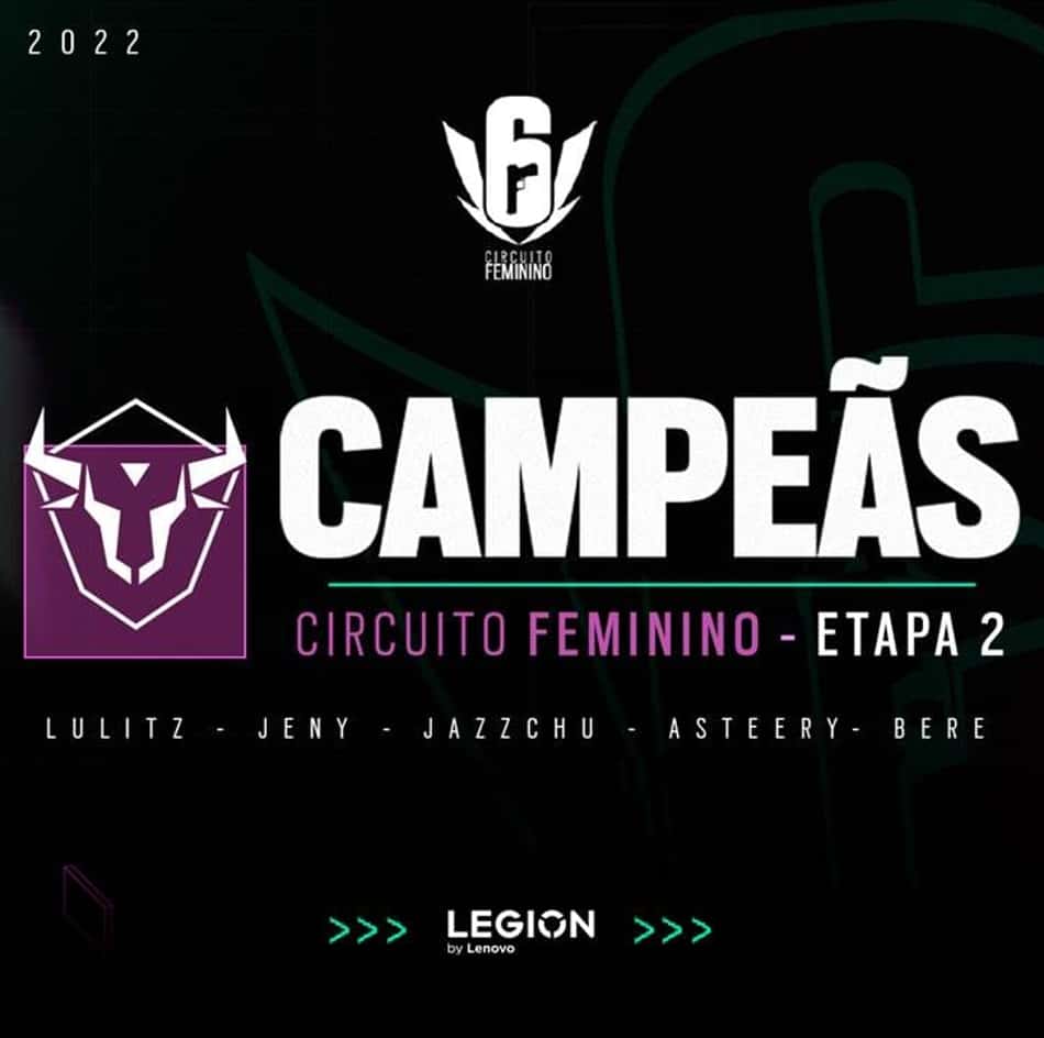 BB.W7M supera Fenix Esports e conquista segunda etapa do Circuito Feminino de Rainbow Six Siege 2022