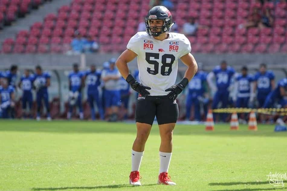Galo FA acerta o retorno do linebacker Bruno Siqueira