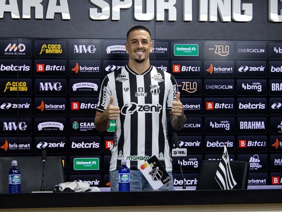 Após dois meses de anúncio, Matheus Peixoto é apresentado oficialmente no Ceará