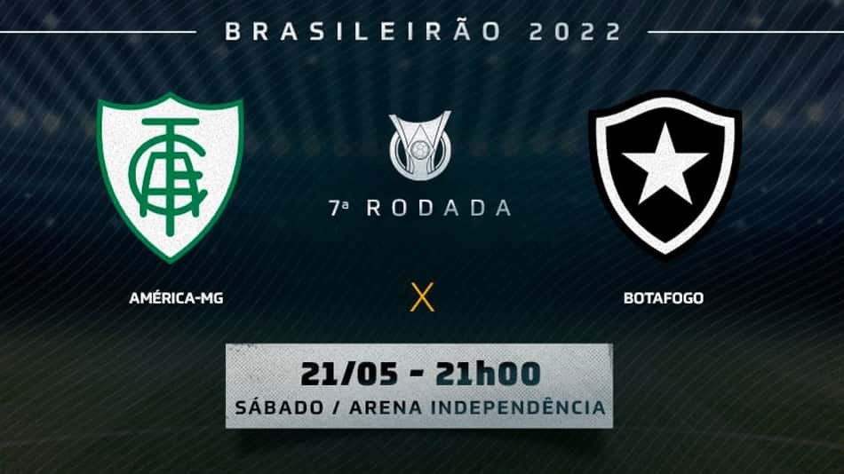 América-MG x Botafogo: prováveis times, desfalques e onde assistir ao duelo pelo Campeonato Brasileiro