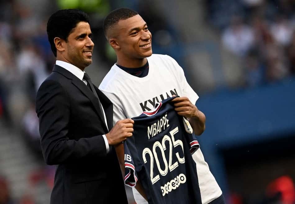 Presidente do PSG rebate Messi e elogia Mbappé: 'Ele merece a Bola de Ouro'