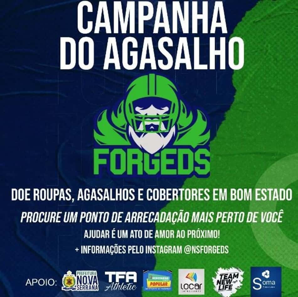 Nova Serrana Forgeds lança Campanha do Agasalho para ajudar neste período de frio intenso