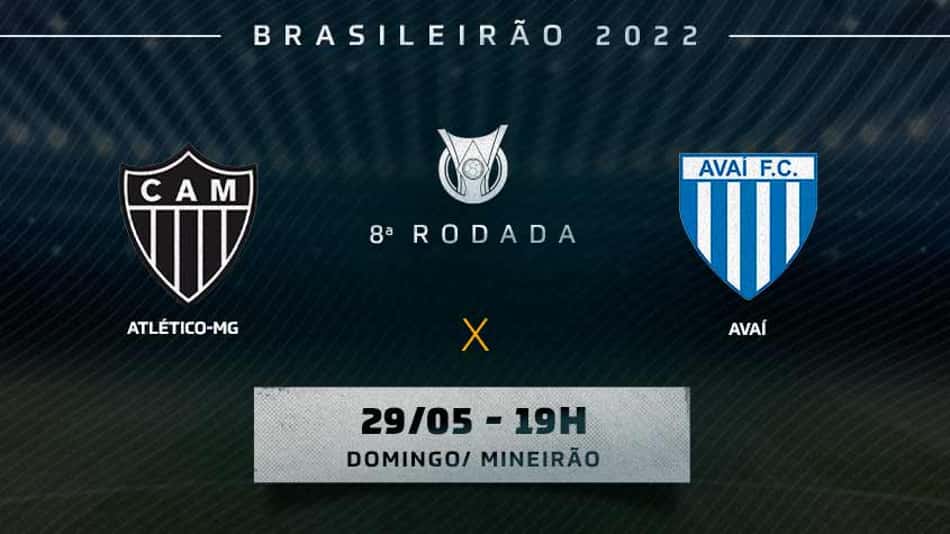 Atlético-MG x Avaí: veja onde assistir, prováveis times e desfalques