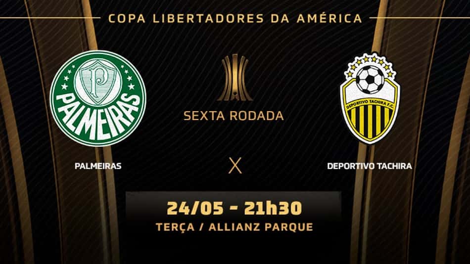 Palmeiras x Deportivo Táchira: prováveis times, desfalques e onde assistir ao duelo pela Libertadores