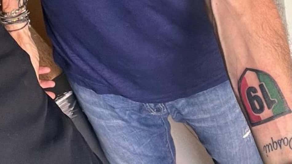 Pioli tatuagem
