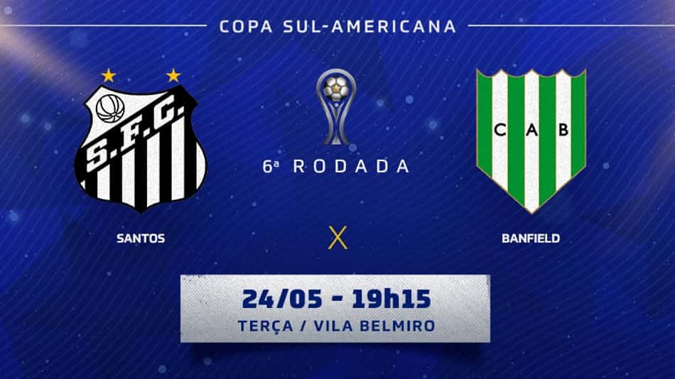 Santos x Banfield: prováveis escalações, desfalques e onde assistir