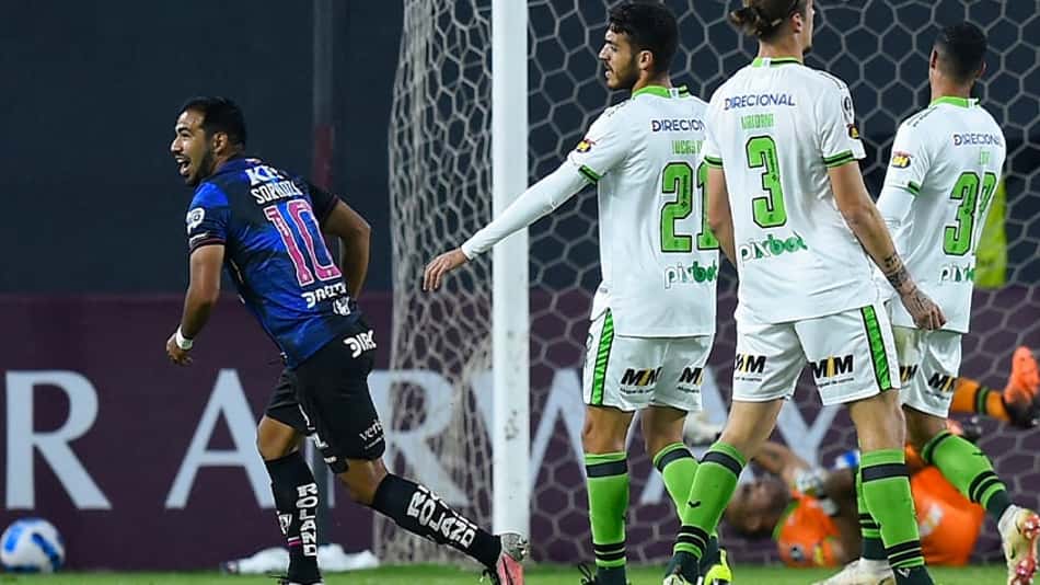 Libertadores: América-MG é derrotado pelo Del Valle e fica sem vaga para a Copa Sul-Americana