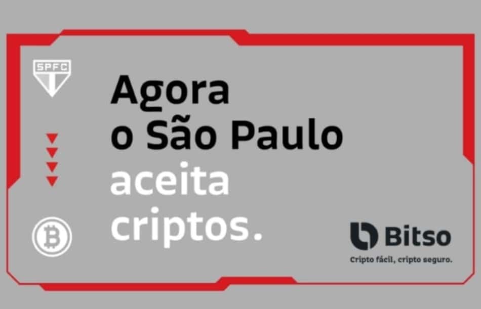 Pela primeira vez no Brasil, São Paulo e Bitso anunciam venda de ingressos por criptomoedas