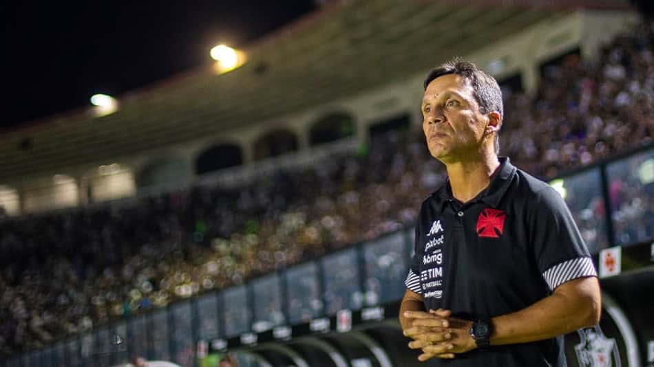Zé Ricardo valoriza a vitória do Vasco sobre o Brusque: 'Poderíamos ter feito mais'