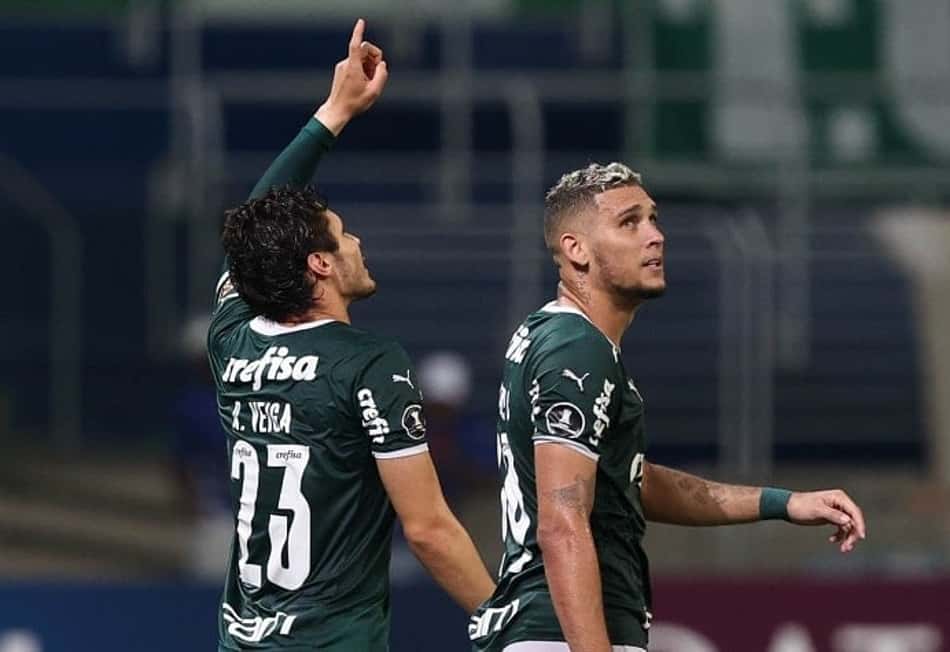Dupla do Palmeiras tem mais gols do que 75% dos classificados para as oitavas da Libertadores