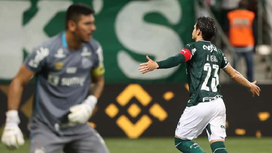 Palmeiras entra em campo contra o Santos defendendo invencibilidades