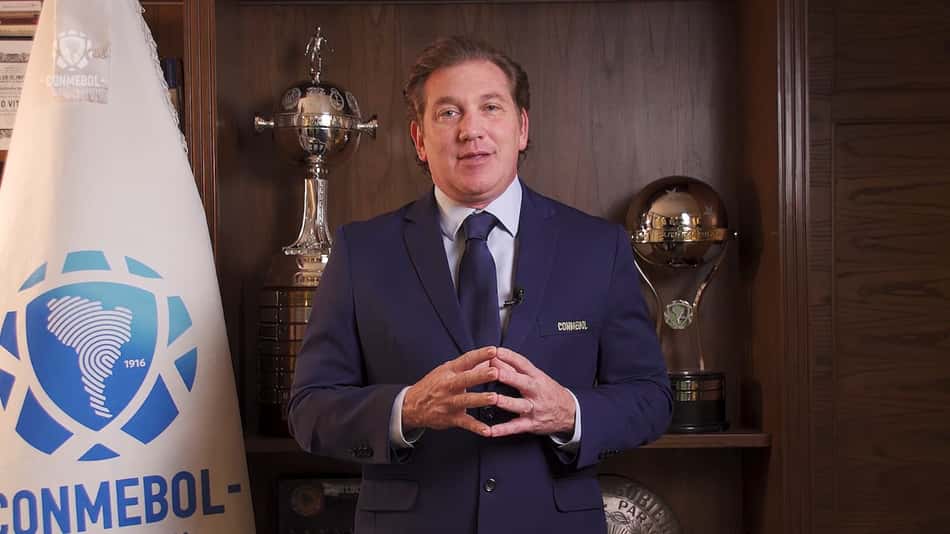 Presidente da Conmebol aborda luta para garantir transparência na entidade