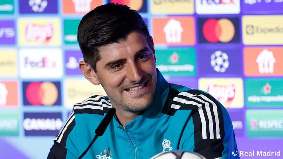 Courtois dá declaração forte sobre Real Madrid na final da Champions League contra o Liverpool