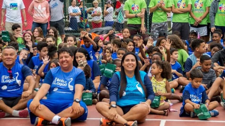 Tênis na Lagoa completa 18 anos com torneio e celebração