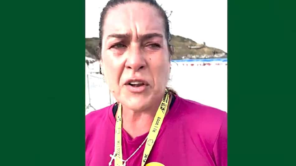 Brasileira que perdeu 4cm de tendão se emociona ao completar etapa da WTR: 'Eu consegui!'