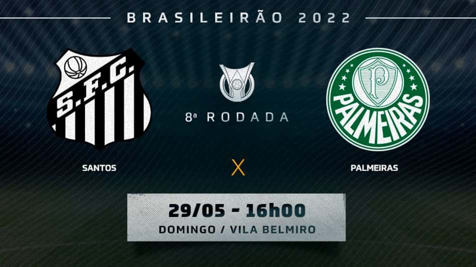 Santos x Palmeiras: prováveis times, desfalques e onde assistir ao clássico pelo Brasileirão