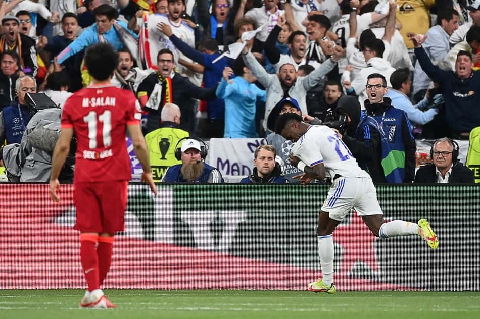 Vini Jr e Salah - Liverpool x Real Madrid