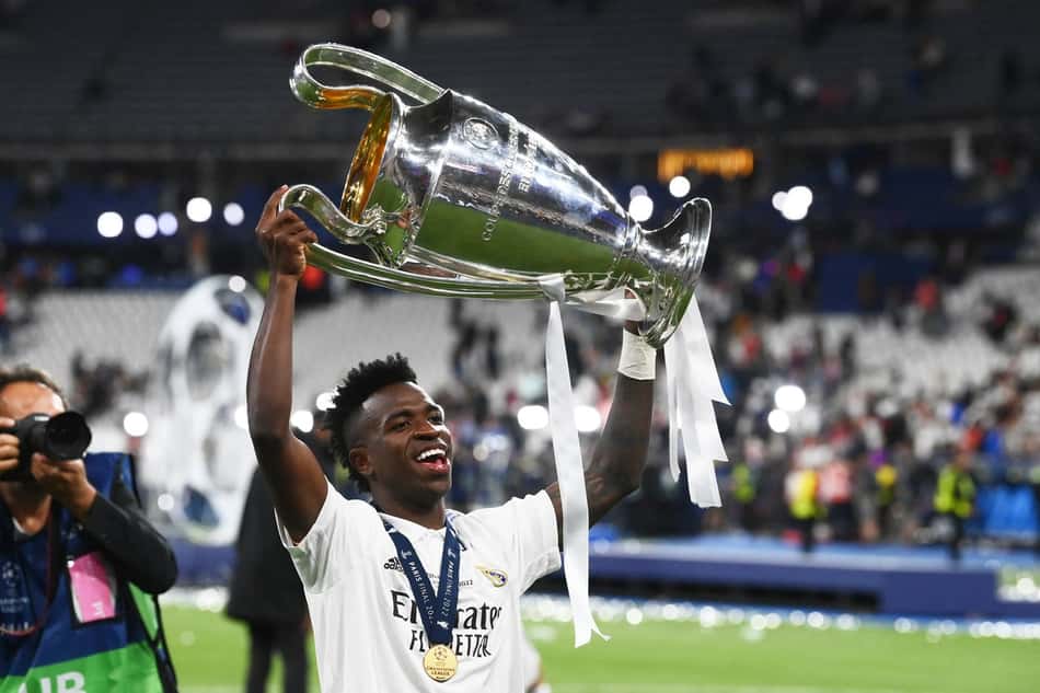 Autor do gol do título, Vini Jr. celebra conquista da Champions League: 'Sou a pessoa mais feliz do mundo'
