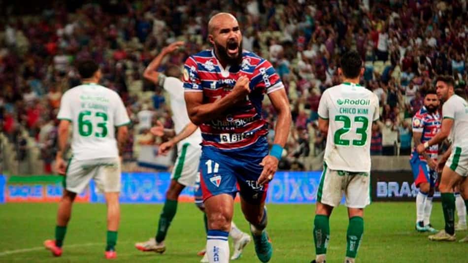 Fortaleza conquistou 2 dos 21 pontos conquistados no Brasileirão