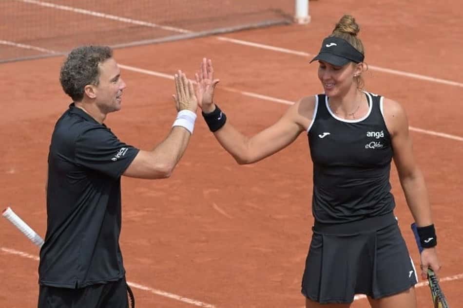 Bia Maia e Soares perdem nas quartas de mistas em Roland Garros