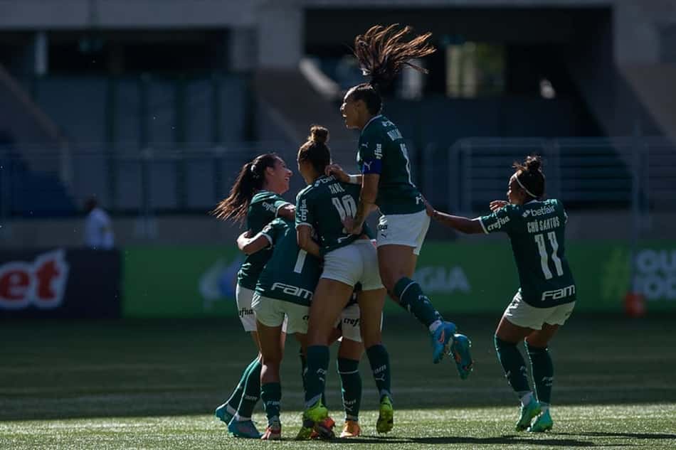 Na liderança! Quinteto brilha, e Palmeiras goleia o São José no Brasileirão Feminino