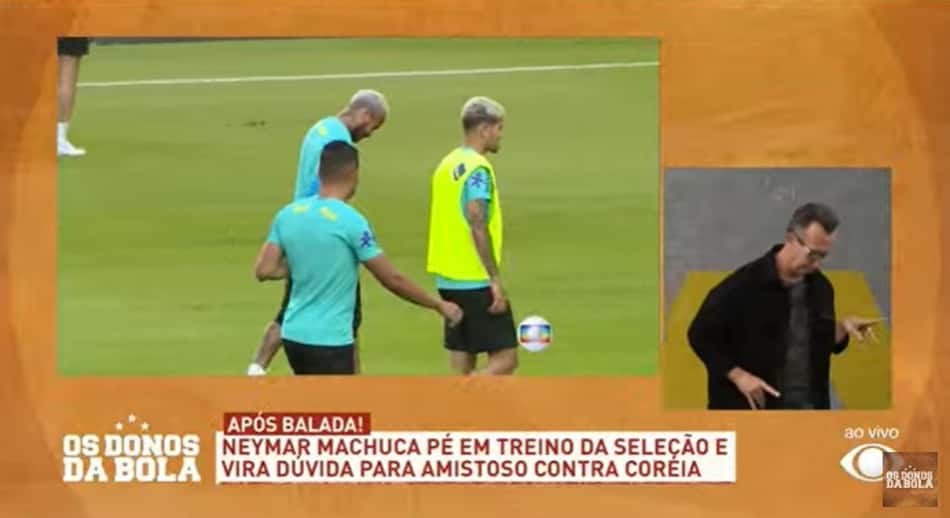 Neto dança ao vivo e dispara: 'Não sei se o Neymar sentiu o pé na boate'