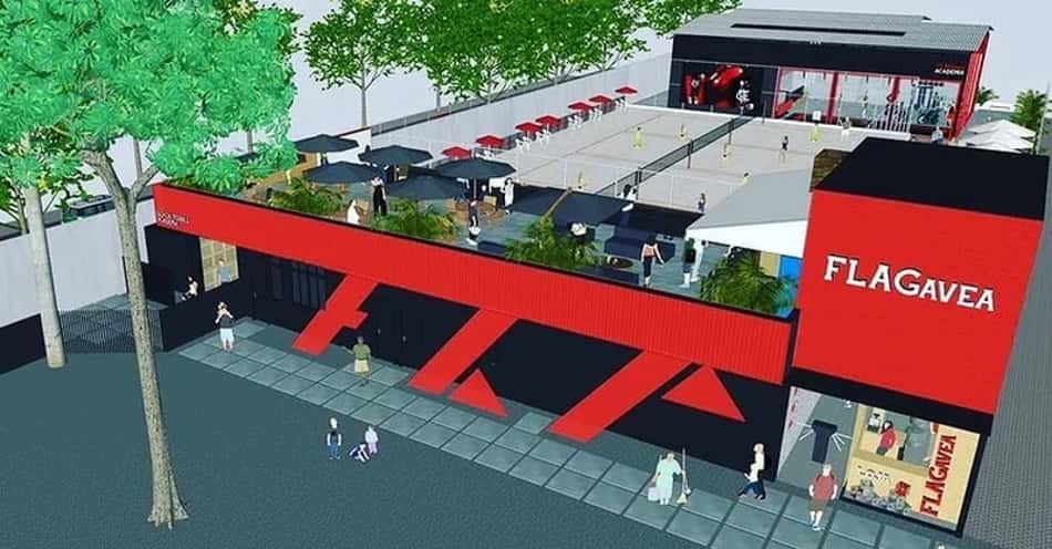 Flamengo marca data de inauguração de moderna arena de Beach Tennis na Gávea