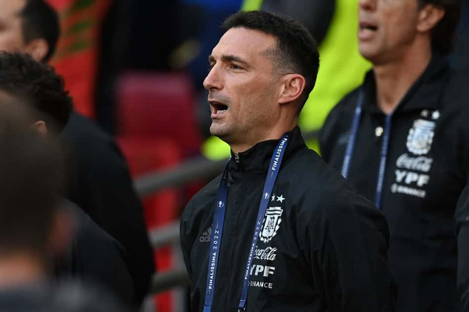 Scaloni celebra título da Argentina na Finalíssima, mas pondera: 'Copa do Mundo é outra coisa'
