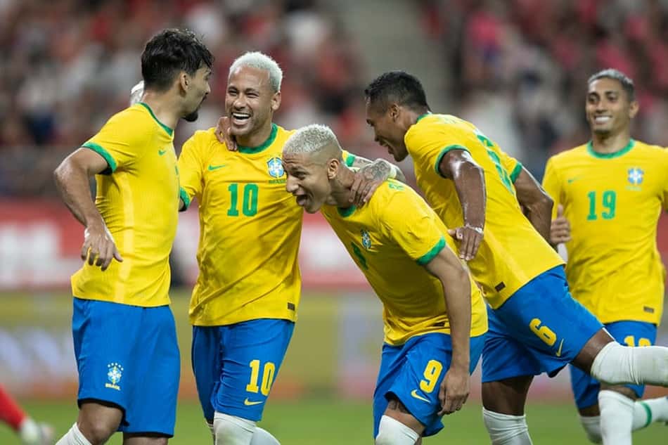 Neymar marca duas vezes, se aproxima de marca de Pelé e Brasil goleia a Coreia do Sul em amistoso