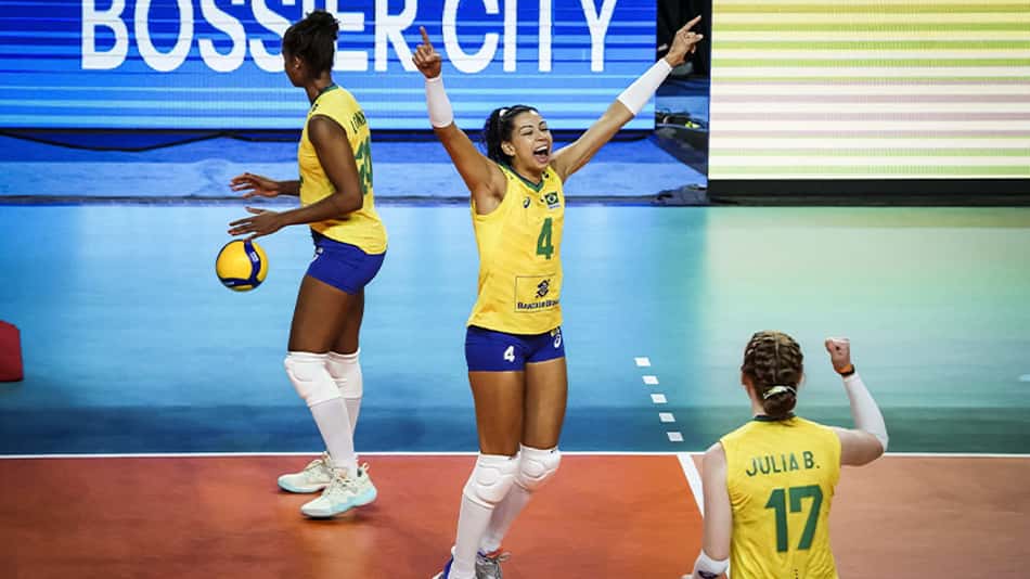 Com show de Carol, Brasil vence a Polônia e mantém embalo na Liga das Nações