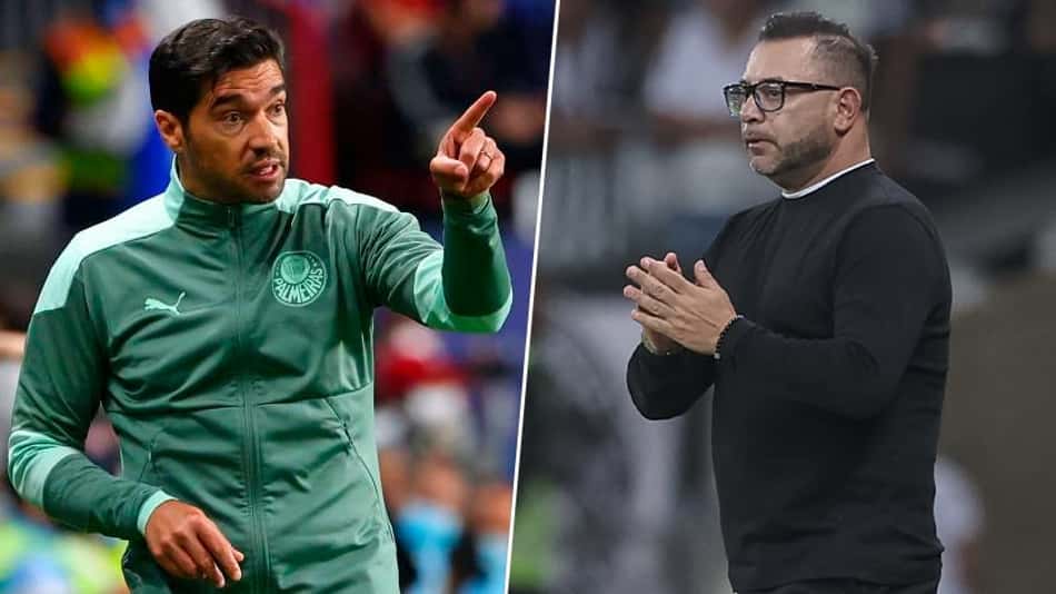 Abel x Turco: estrangeiros no topo do futebol brasileiro, mas com prestígios diferentes