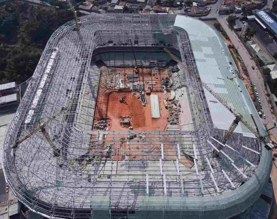 Atlético-MG já tem sistemas de pagamentos para o torcedor na Arena MRV