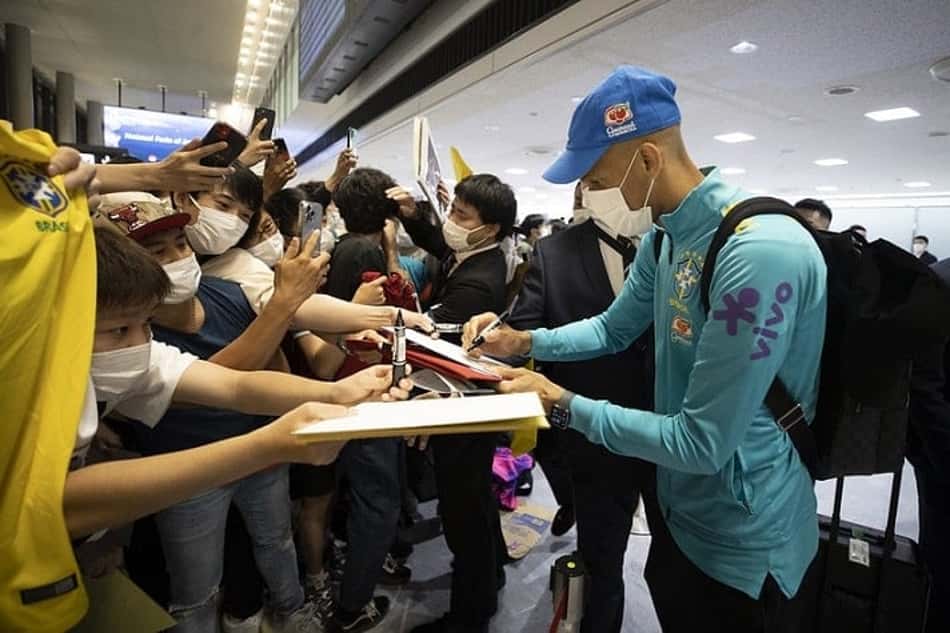 Seleção Brasileira já está em Tóquio para amistoso contra o Japão