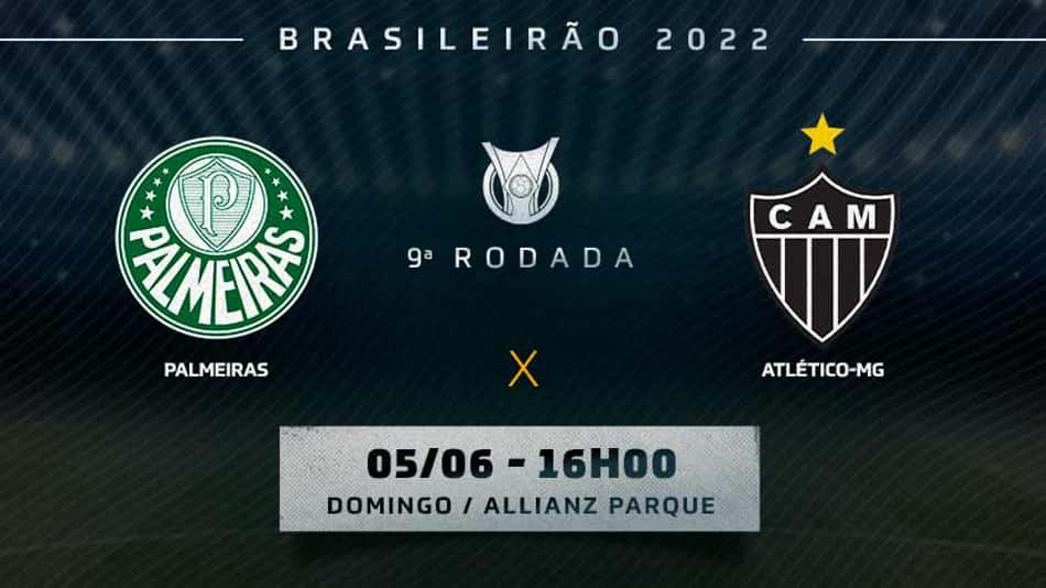 Palmeiras x Atlético-MG: prováveis escalações, desfalques e onde assistir ao jogo pelo Brasileirão