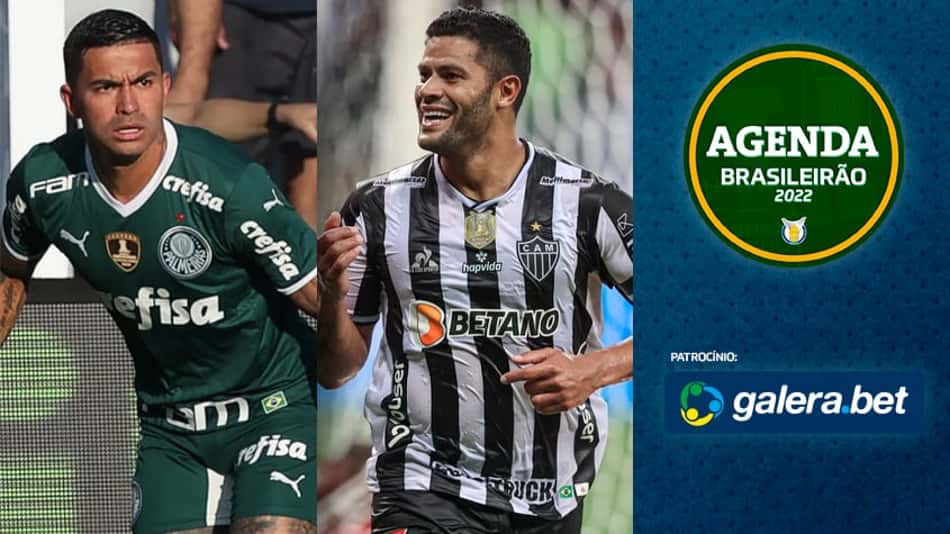 Palmeiras x Atlético-MG, Flamengo x Fortaleza… Saiba onde assistir aos jogos de domingo do Brasileirão