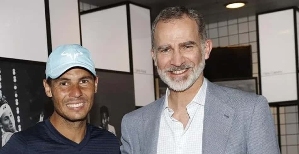 Rei da Espanha destaca resiliência e luta de Nadal em Roland Garros