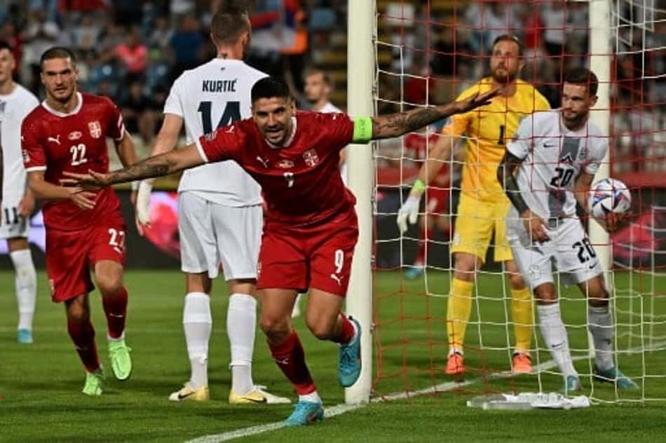 Adversária do Brasil na Copa, Sérvia goleia Eslovênia pela Nations League